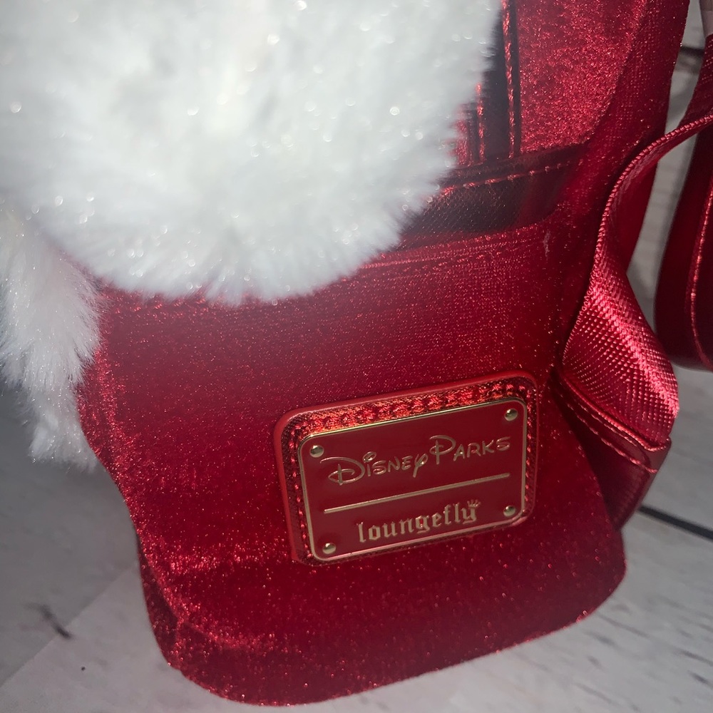 Disney Santa Mickey Mini Backpack Loungefly NEW! - Picture 4 of 7